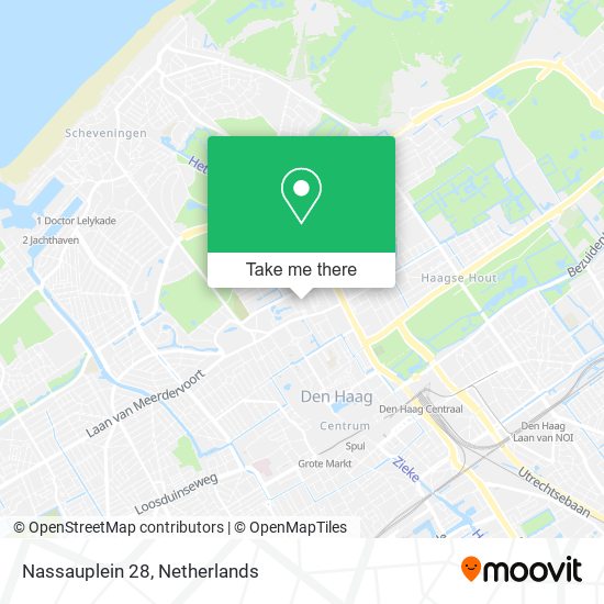 Nassauplein 28 map