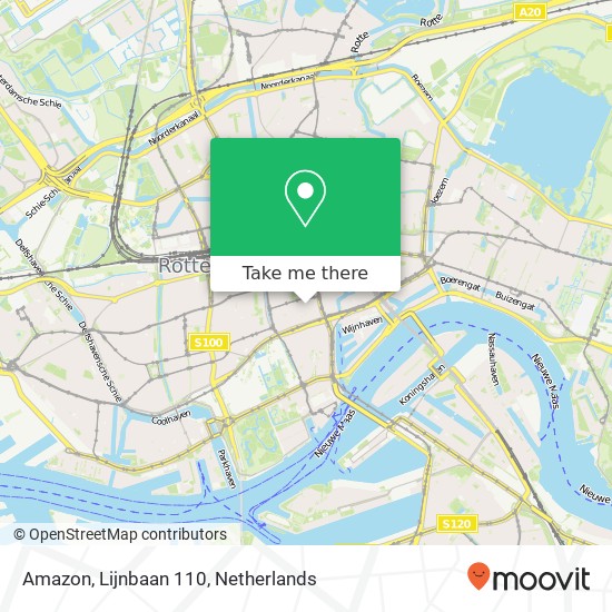 Amazon, Lijnbaan 110 map