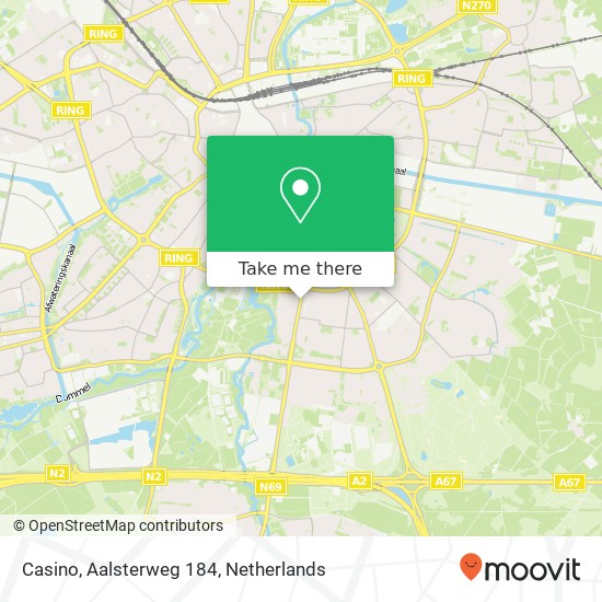 Casino, Aalsterweg 184 map