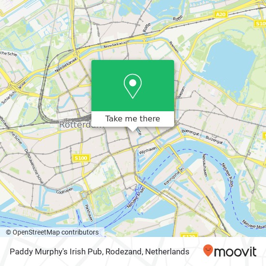 Paddy Murphy's Irish Pub, Rodezand map