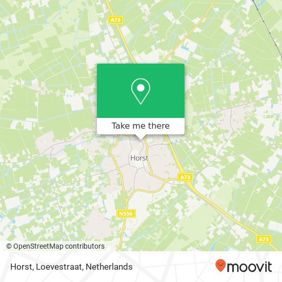 Horst, Loevestraat map