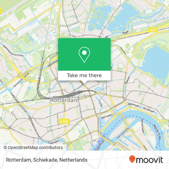 Rotterdam, Schiekade map