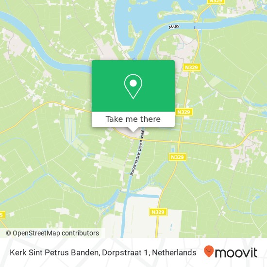 Kerk Sint Petrus Banden, Dorpstraat 1 map