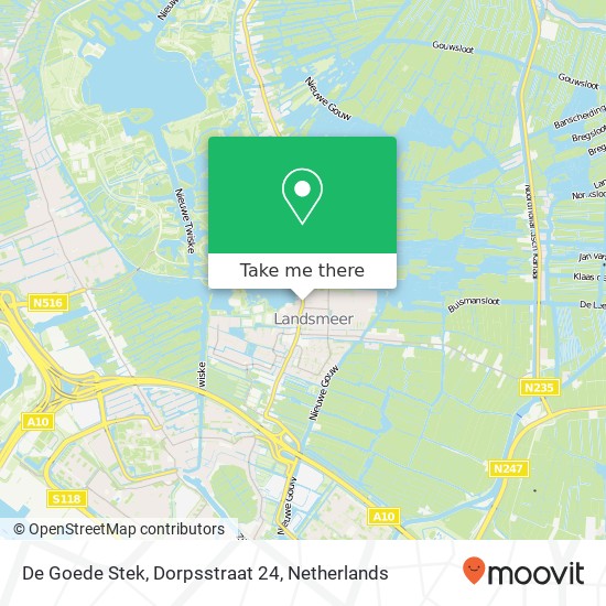 De Goede Stek, Dorpsstraat 24 map