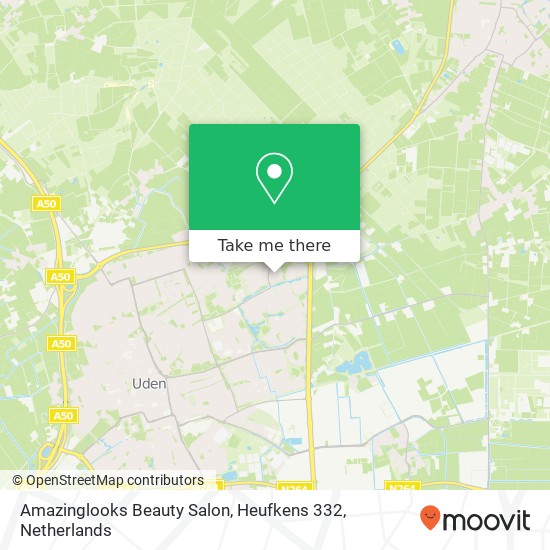 Amazinglooks Beauty Salon, Heufkens 332 map