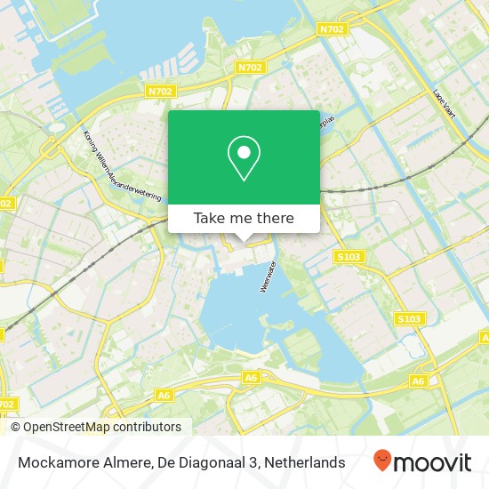 Mockamore Almere, De Diagonaal 3 map