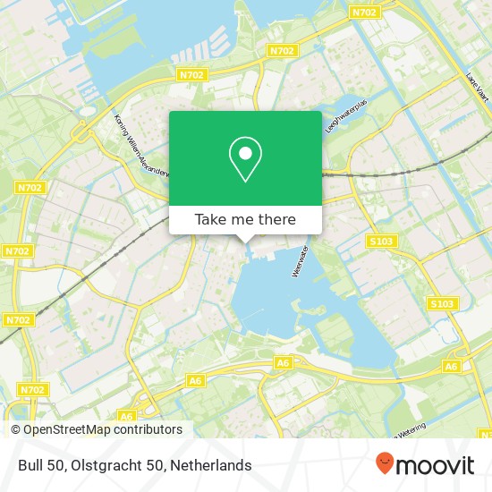 Bull 50, Olstgracht 50 map