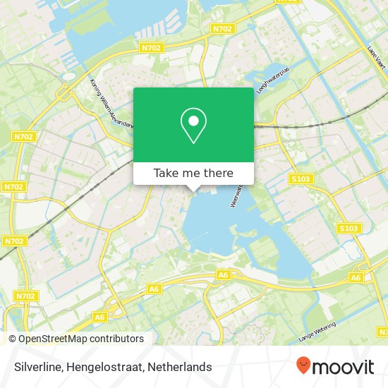 Silverline, Hengelostraat map