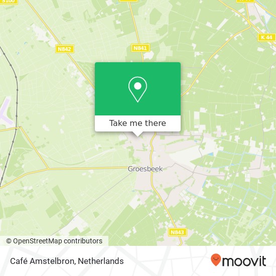 Café Amstelbron map