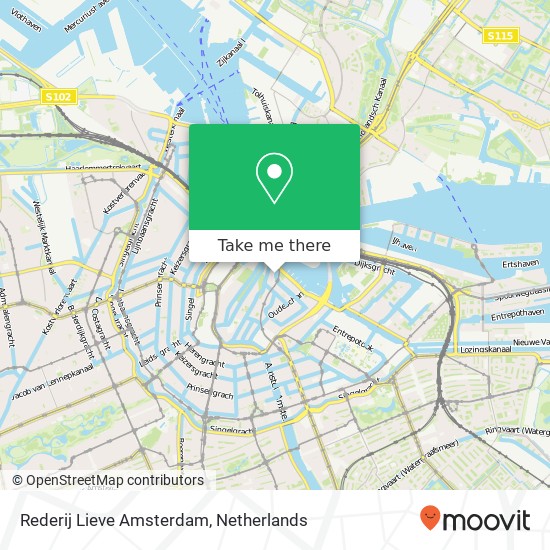 Rederij Lieve Amsterdam Karte
