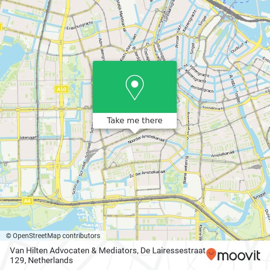 Van Hilten Advocaten & Mediators, De Lairessestraat 129 map
