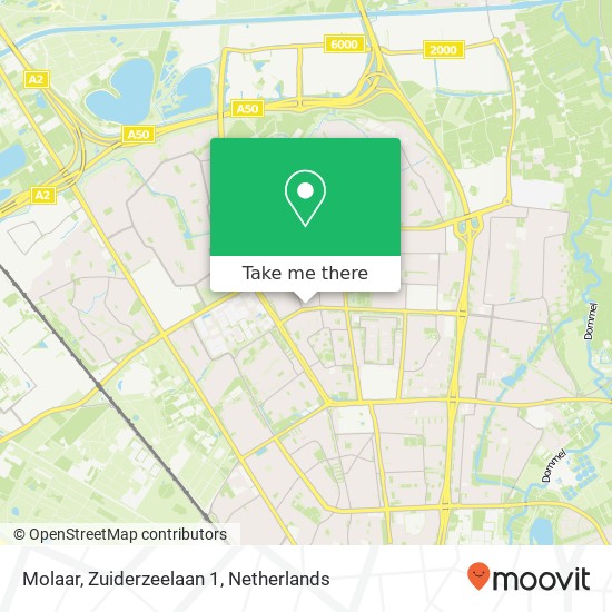 Molaar, Zuiderzeelaan 1 map