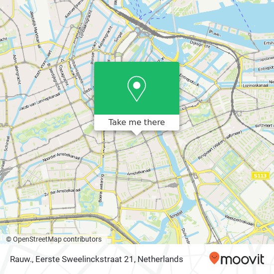 Rauw., Eerste Sweelinckstraat 21 map