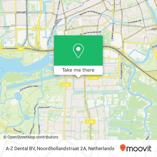 A-Z Dental BV, Noordhollandstraat 2A map