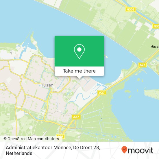 Administratiekantoor Monnee, De Drost 28 map