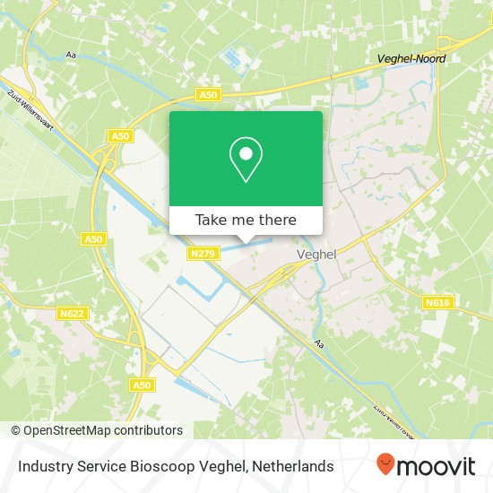 Industry Service Bioscoop Veghel Karte