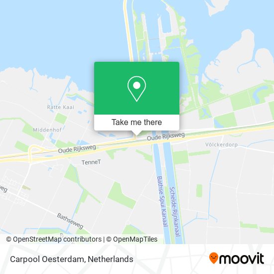 Carpool Oesterdam map