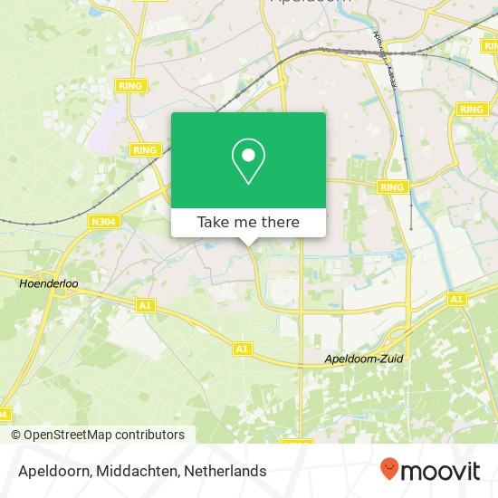 Apeldoorn, Middachten map