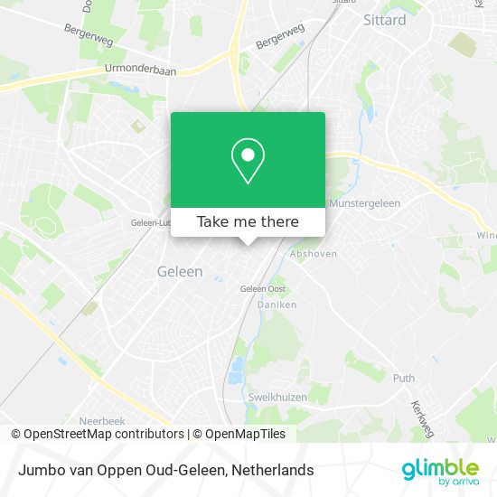 Jumbo van Oppen Oud-Geleen Karte