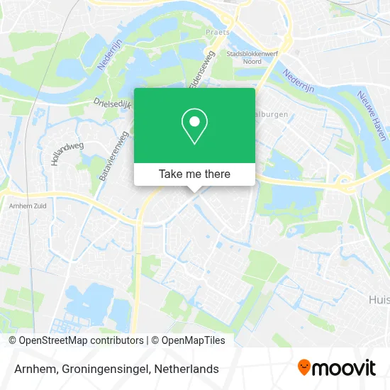 Arnhem, Groningensingel map
