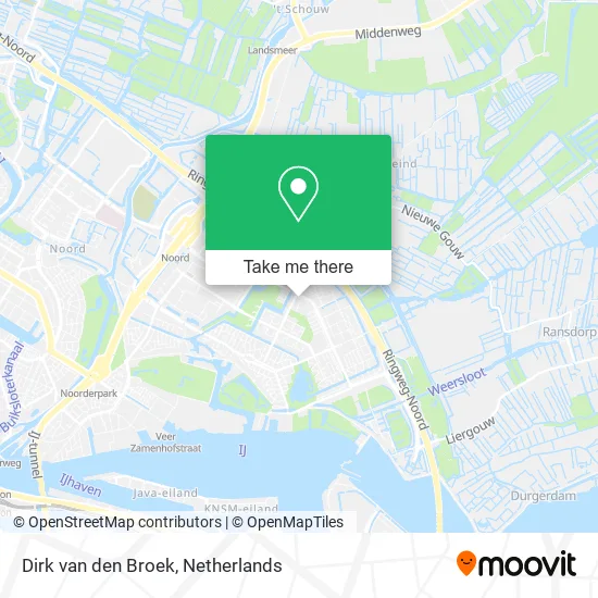 Dirk van den Broek map
