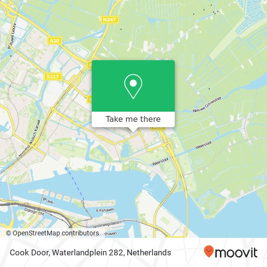 Cook Door, Waterlandplein 282 map