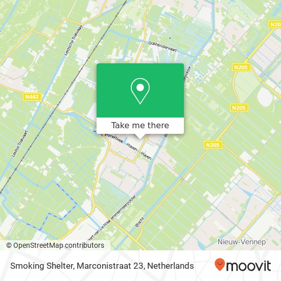 Smoking Shelter, Marconistraat 23 map