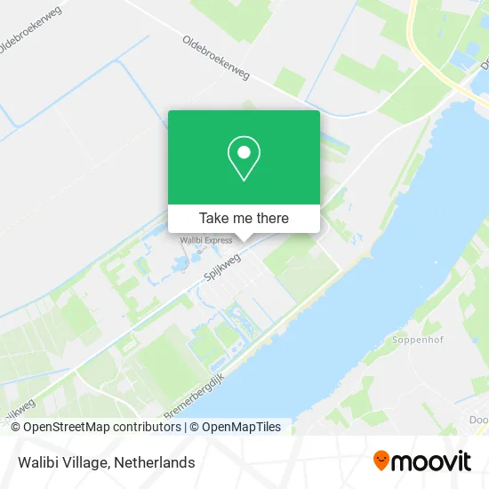 Walibi Village map