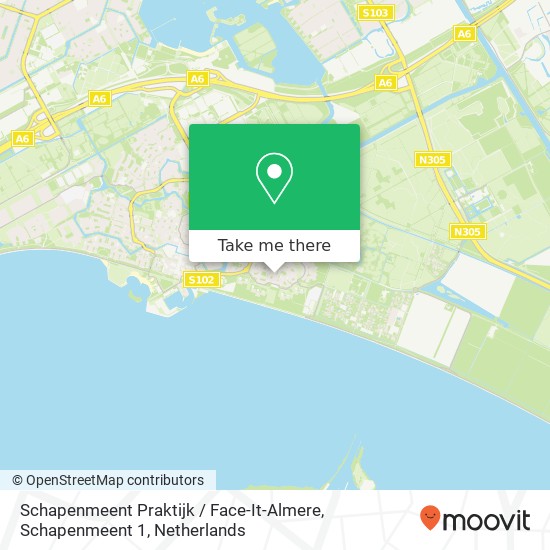 Schapenmeent Praktijk / Face-It-Almere, Schapenmeent 1 map