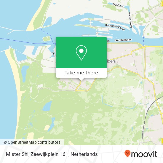 Mister Shi, Zeewijkplein 161 map