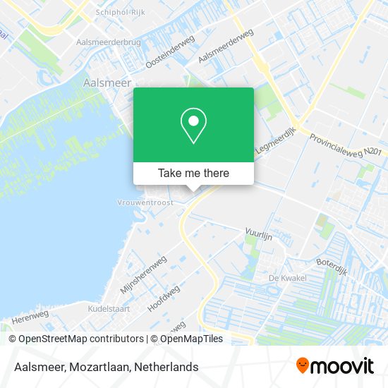 Aalsmeer, Mozartlaan map