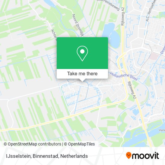 IJsselstein, Binnenstad Karte