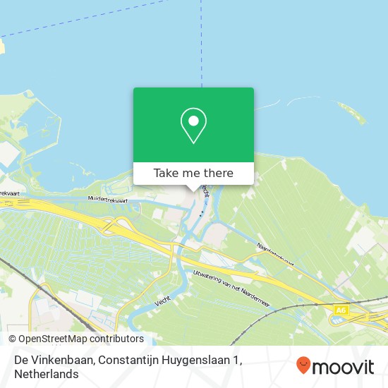 De Vinkenbaan, Constantijn Huygenslaan 1 map