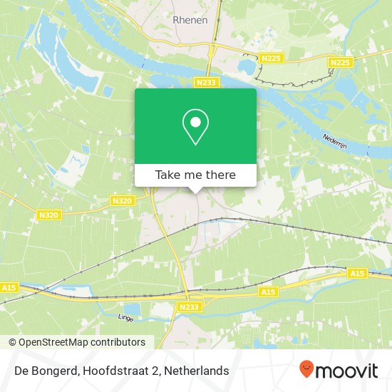 De Bongerd, Hoofdstraat 2 map