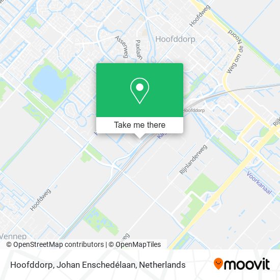 Hoofddorp, Johan Enschedélaan map