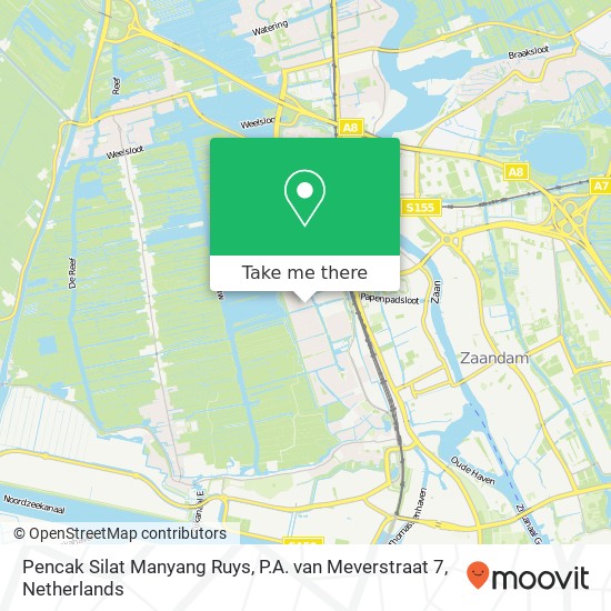 Pencak Silat Manyang Ruys, P.A. van Meverstraat 7 map