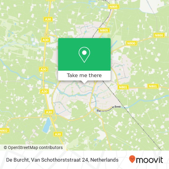 De Burcht, Van Schothorststraat 24 map