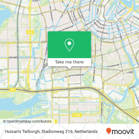 Huisarts Terborgh, Stadionweg 216 map