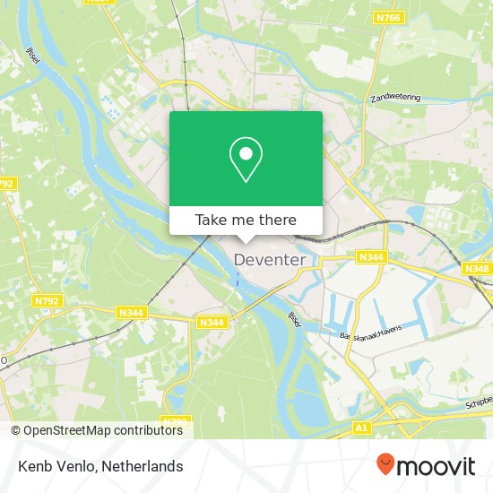 Kenb Venlo map
