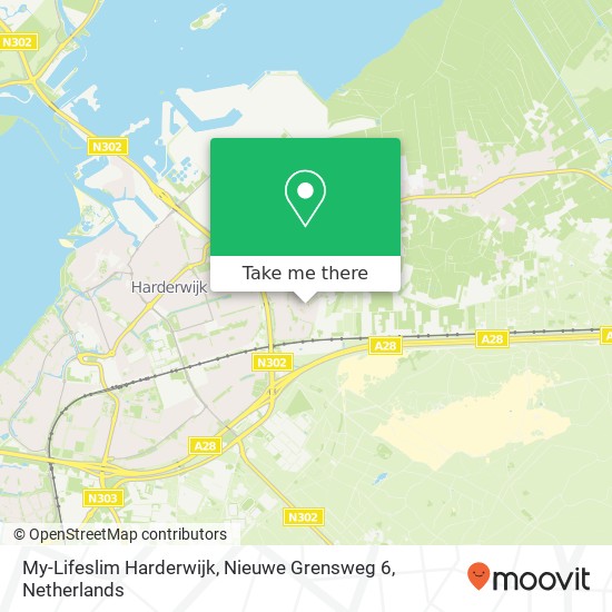 My-Lifeslim Harderwijk, Nieuwe Grensweg 6 Karte