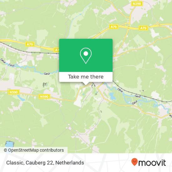 Classic, Cauberg 22 map