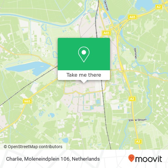 Charlie, Moleneindplein 106 map