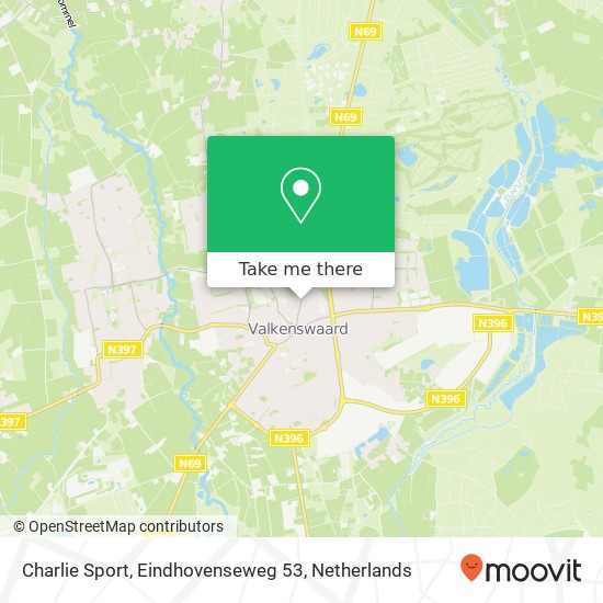 Charlie Sport, Eindhovenseweg 53 map