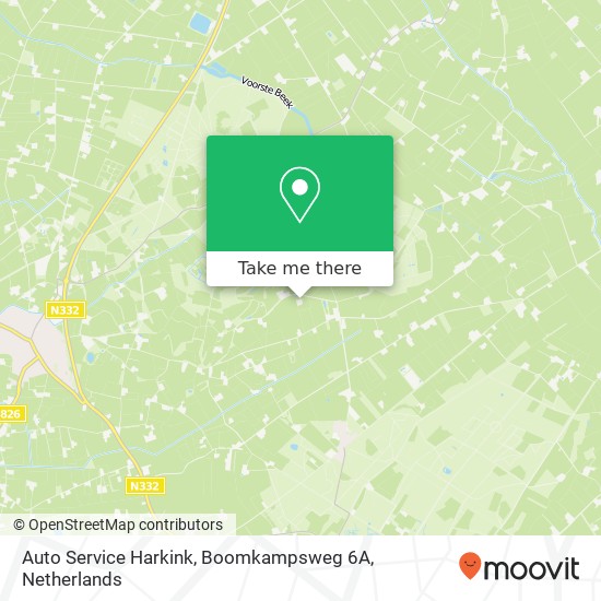 Auto Service Harkink, Boomkampsweg 6A map