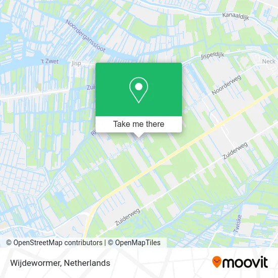 Wijdewormer map