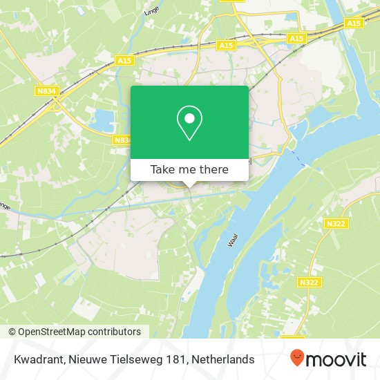 Kwadrant, Nieuwe Tielseweg 181 map