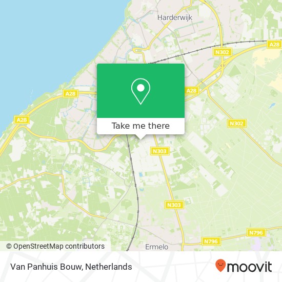Van Panhuis Bouw map