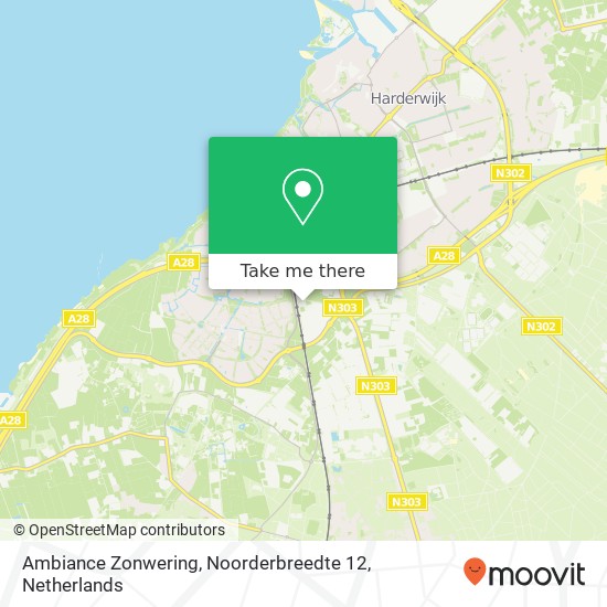 Ambiance Zonwering, Noorderbreedte 12 map