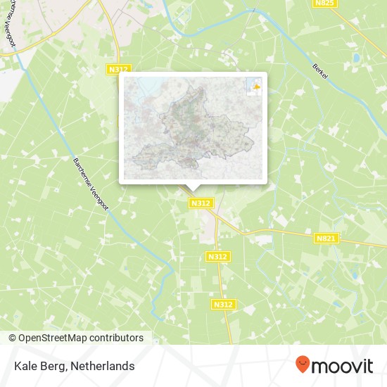Kale Berg map