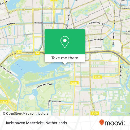 Jachthaven Meerzicht map